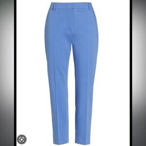 NWT MaxMara Folgore Blue Skinny Trousers Size 14